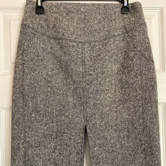 Express Tweed Double Slit knee length pencil Skirt - Picture 3 of 4